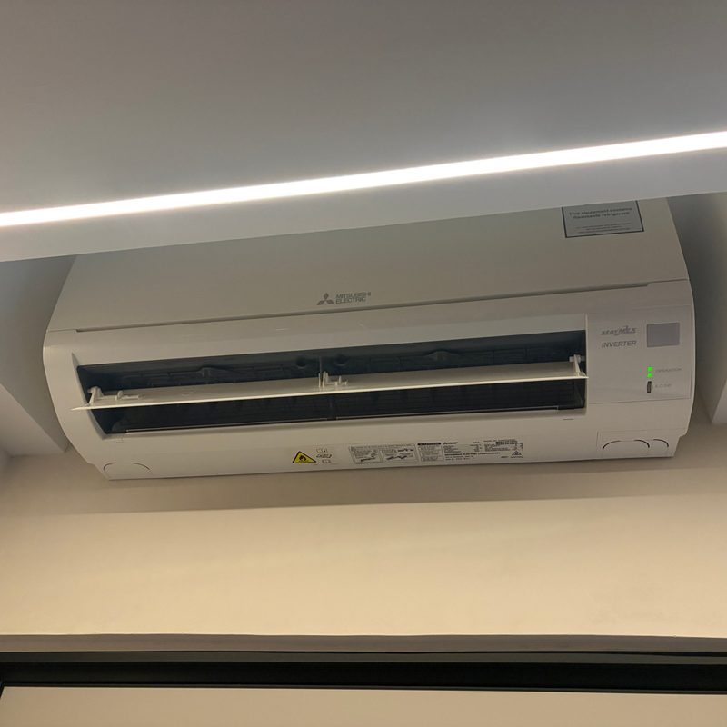 Air-conditioning in the studio